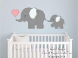 Elephant Wall Mural Nursery Elephant Wall Decal by Decor Designs Decals Nursery Wall