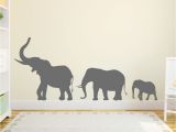 Elephants On the Wall Murals Marching Elephants Wall Decal