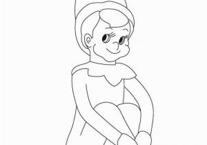 Elf On A Shelf Coloring Pages Free Elf Coloring Pages Unique Coloring for Free Best Color Page New