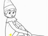 Elf On A Shelf Coloring Pages Printable Elf Coloring Page Christmas Elf Printables & Products