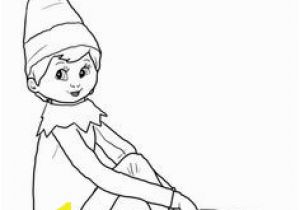 Elf On A Shelf Coloring Pages Printable Elf Coloring Page Christmas Elf Printables & Products