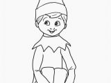 Elf On A Shelf Coloring Pages Printable Elf Coloring Pages Printable Inspirational Christmas Elf Coloring