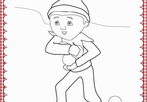 Elf On the Shelf Coloring Pages Elf On the Shelf Coloring Pages