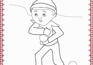 Elf On the Shelf Coloring Pages Elf On the Shelf Coloring Pages