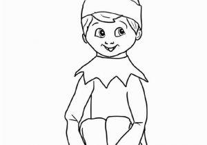 Elf On the Shelf Coloring Pages Elf On the Shelf Coloring Sheets to Print