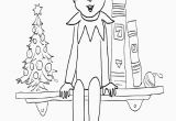 Elf On the Shelf Coloring Pages Free Printable Elf the Shelf Coloring Pages Coloring Home