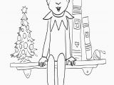 Elf On the Shelf Coloring Pages Free Printable Elf the Shelf Coloring Pages Coloring Home