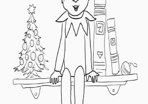 Elf On the Shelf Coloring Pages Free Printable Elf the Shelf Coloring Pages Coloring Home