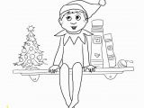 Elf On the Shelf Coloring Pages Girl 1555 Shelf Free Clipart 5