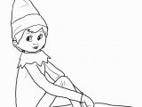 Elf On the Shelf Coloring Pages Girl Elf the Shelf Coloring Pages Printable Christmas Printables