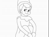 Elf On the Shelf Coloring Pages Girl Girl Elf the Shelf Coloring Pages Christmas Coloring Pages