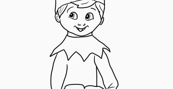 Elf On the Shelf Coloring Pages Pin On Best Coloring Page Kids