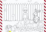 Elf On the Shelf Pets Coloring Pages Elf the Shelf Free Printable Coloring Pages