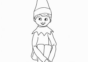 Elf On the Shelf Pets Coloring Pages Elf the Shelf with Pet Coloring Pages