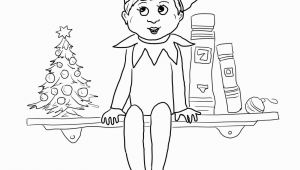 Elf On the Shelf Printable Coloring Pages Free Elf the Shelf Coloring Pages Coloring Home