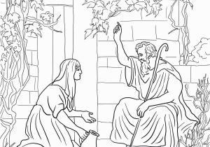 Elijah and the Widow Coloring Page Elijah and the Widow Of Zarephath Coloring Page