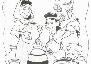 Elisha and the Widow S Oil Coloring Page Elisha and the Widow S Oil