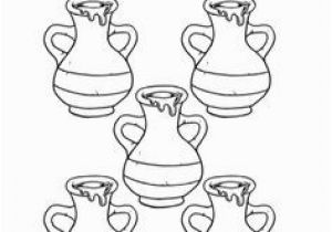 Elisha Helps A Widow Coloring Page 43 Best Elisha Widow S Oil Images