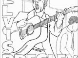 Elvis Presley Coloring Pages Elvis Coloring Pages