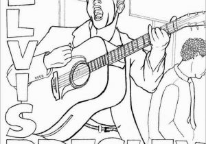 Elvis Presley Coloring Pages Elvis Coloring Pages