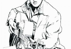 Elvis Presley Coloring Pages Elvis Coloring Pages