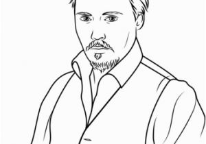 Elvis Presley Coloring Pages Johnny Depp Coloring Page