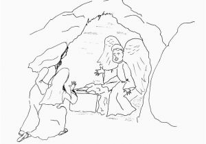 Empty tomb Coloring Page â 27 Empty tomb Coloring Page