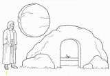 Empty tomb Coloring Page Jesus Empty tomb Coloring Pages at Getdrawings