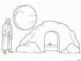 Empty tomb Coloring Page Jesus Empty tomb Coloring Pages at Getdrawings