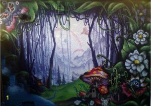 Enchanted Fairy forest Wall Mural Enchanted forest In 2019