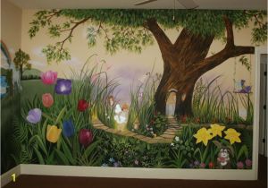 Enchanted Fairy forest Wall Mural Fantasyland Mural Idea In fort Mill Sc