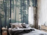 Enchanted forest Bedroom Wall Mural Sea Of Trees forest Mural Wallpaper Muralswallpaper