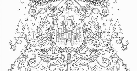 Enchanted forest Johanna Basford Coloring Pages Jungle Book Enchanted forest Johanna Basford Coloring