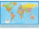 Environmental Graphics Giant World Map Wall Mural Dry Erase Surface Wall Map Q=wall Map