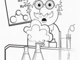 Environmental Science Coloring Pages Mad Scientist Coloring Page Science Pinterest