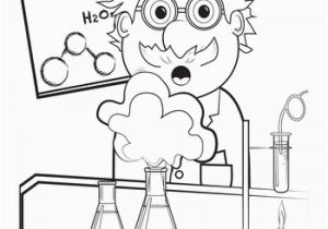 Environmental Science Coloring Pages Mad Scientist Coloring Page Science Pinterest