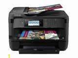 Epson Color Print Test Page Epson Workforce Wf 7720 Wireless Color 19 Inkjet Wide format All In