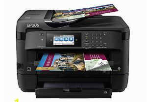 Epson Color Print Test Page Epson Workforce Wf 7720 Wireless Color 19 Inkjet Wide format All In