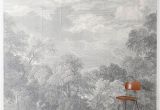 Etched Arcadia Wall Mural Cheap to Chic Pastoral Murals