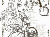 Ever after High Apple White Coloring Pages Apple White Royal Ever after High