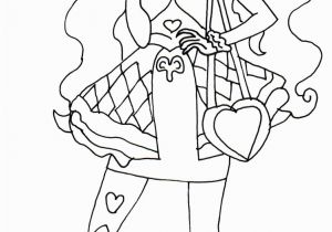 Ever after High Coloring Pages Lizzie Hearts Desenho De Lizzie Hearts Para Colorir Tudodesenhos