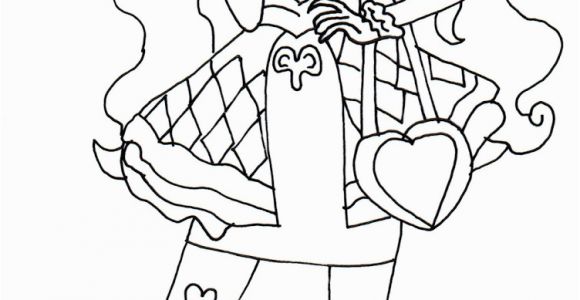 Ever after High Coloring Pages Lizzie Hearts Desenho De Lizzie Hearts Para Colorir Tudodesenhos
