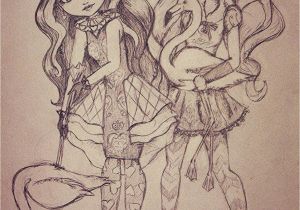 Ever after High Coloring Pages Lizzie Hearts Ever after High