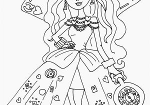 Ever after High Coloring Pages Lizzie Hearts Free Printable Ever after High Coloring Pages Lizzie