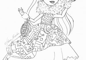 Ever after High Coloring Pages Lizzie Hearts Related Image