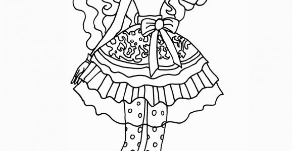 Ever after High Coloring Pages Madeline Hatter Ever after High Madeline Hatter Coloring Page