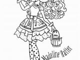 Ever after High Coloring Pages Madeline Hatter Kids N Fun