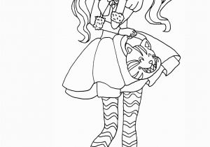 Ever after High Kitty Cheshire Coloring Pages Ever after High Kitty Cheshire Coloring Page