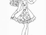 Ever after High Madeline Hatter Coloring Pages Ever after High Coloring Pages Madeline Hatter at