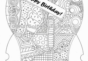 Everything Etsy Coloring Pages Birthday Pillow Box by Adultcoloringbyholly On Etsy
